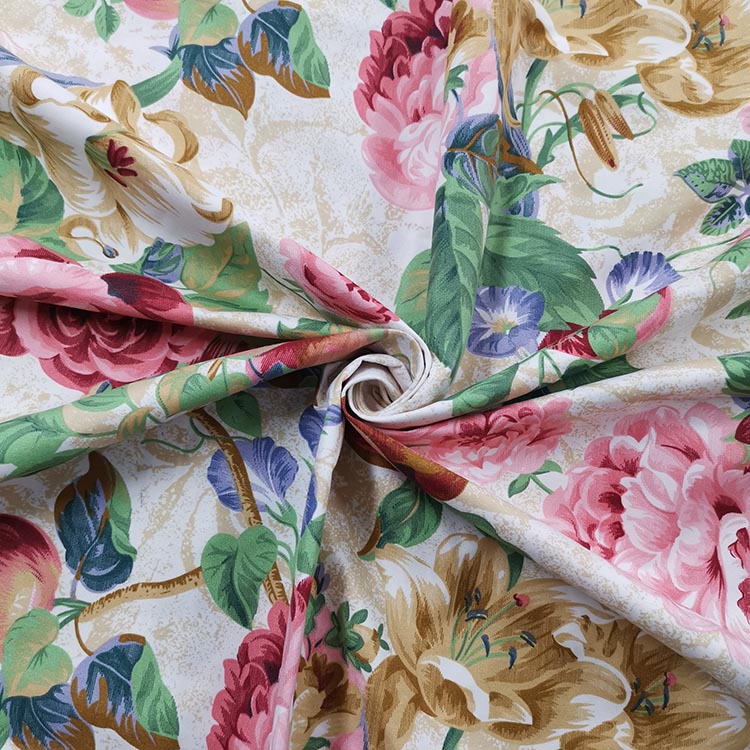 C% Polyester Disperse Print Fabrica