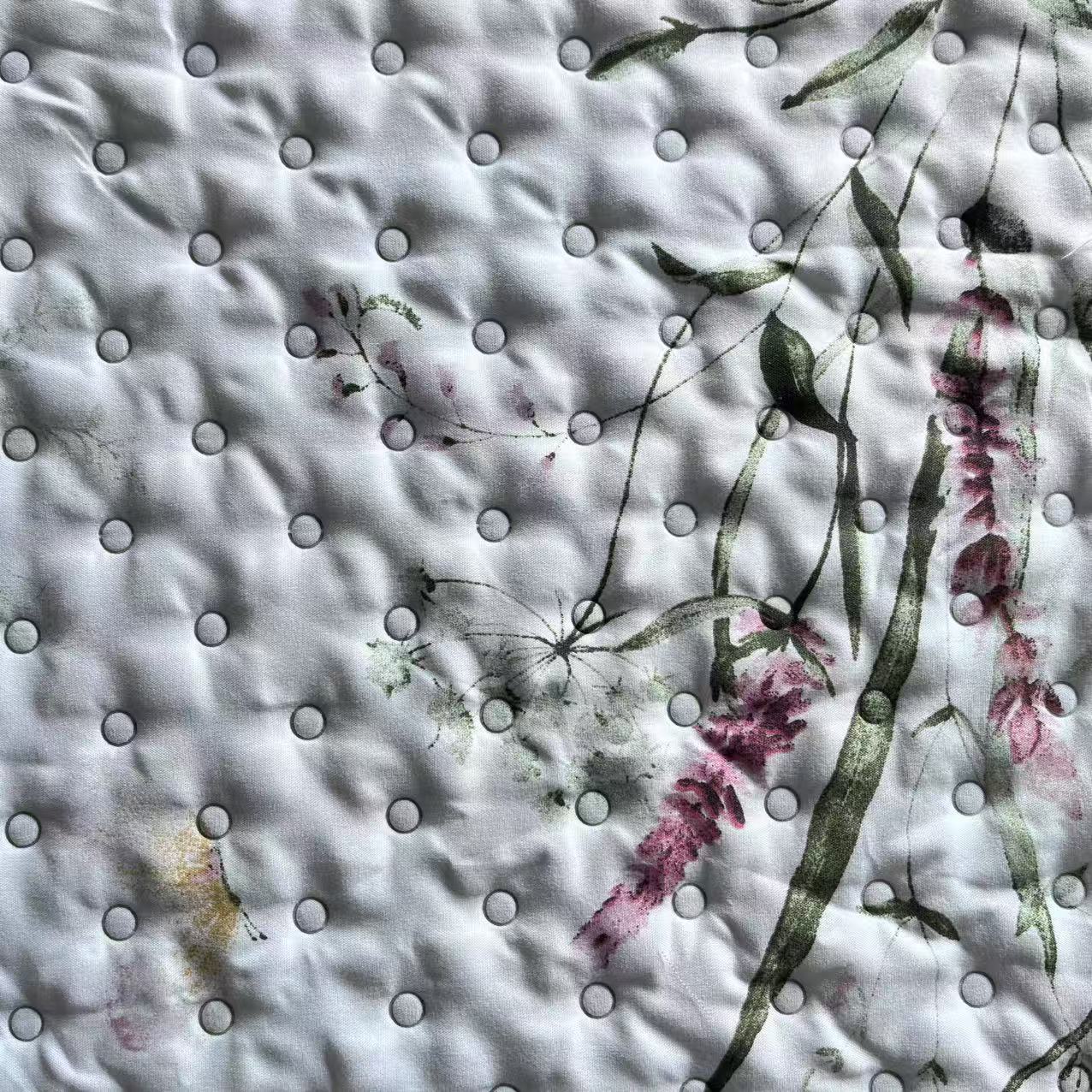 Ultrasonic Fabrica Dispersa Print Microfiber Fabric