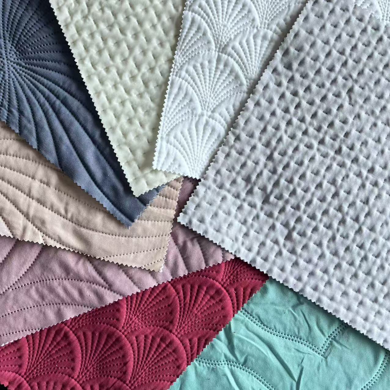 Ultrasonic Fabric Dyed Microfiber Fabric